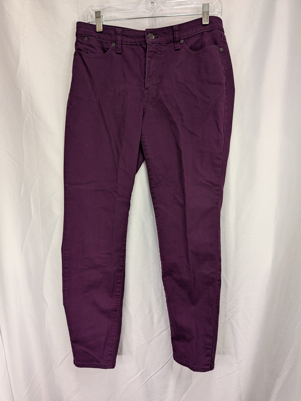 Talbots Purple Slim Ankle Jeans